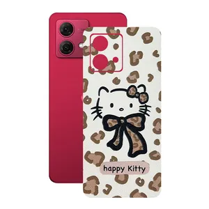 Remax cover sticker Leth model hello kitty design suitable for Motorola Moto G84 mobile phone