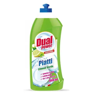 مایع ظرفشویی دوآل پاور مدل Limone verde حجم 1 لیتر
