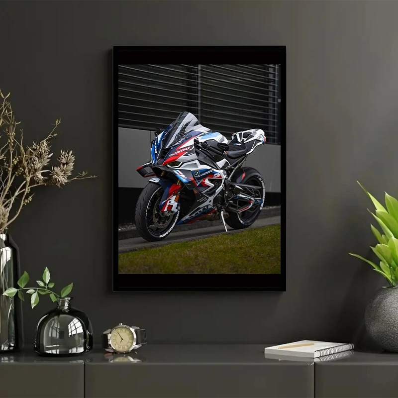 تابلو طرح BMW S1000 RR کد 01 فریم مشکی