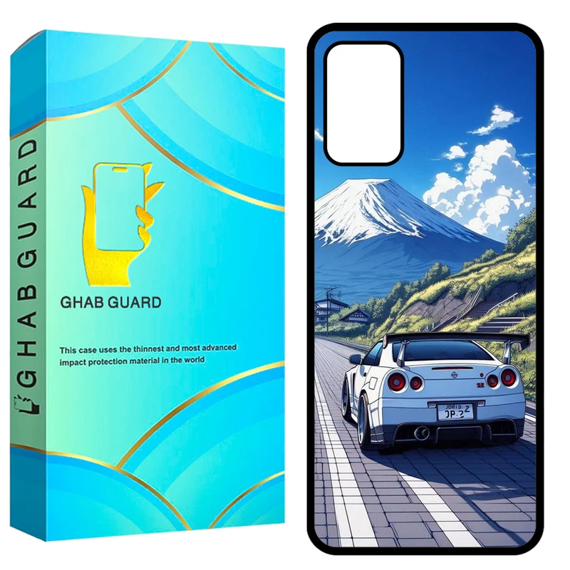 کاور قاب گارد طرح ماشین مدل CPA32G مناسب برای گوشی موبایل سامسونگ Galaxy A32 4G 