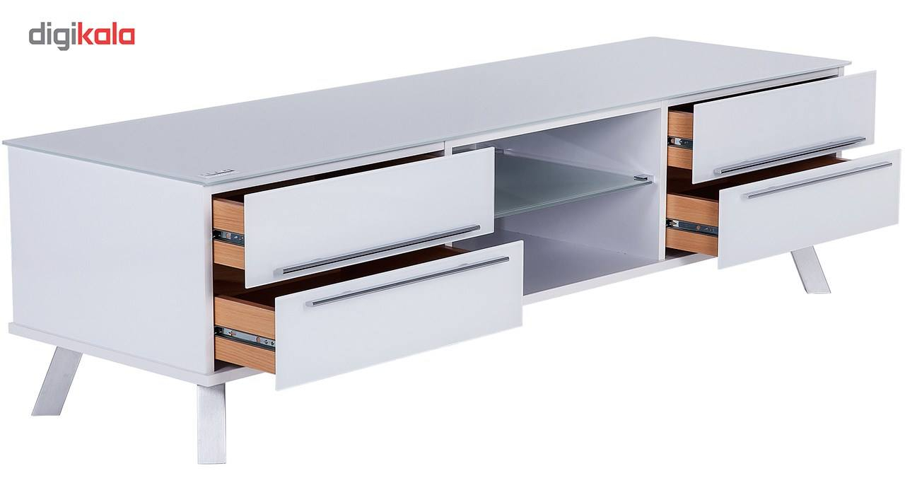 میز تلویزیون آیلکس مدل LOTUS-WHITE-150