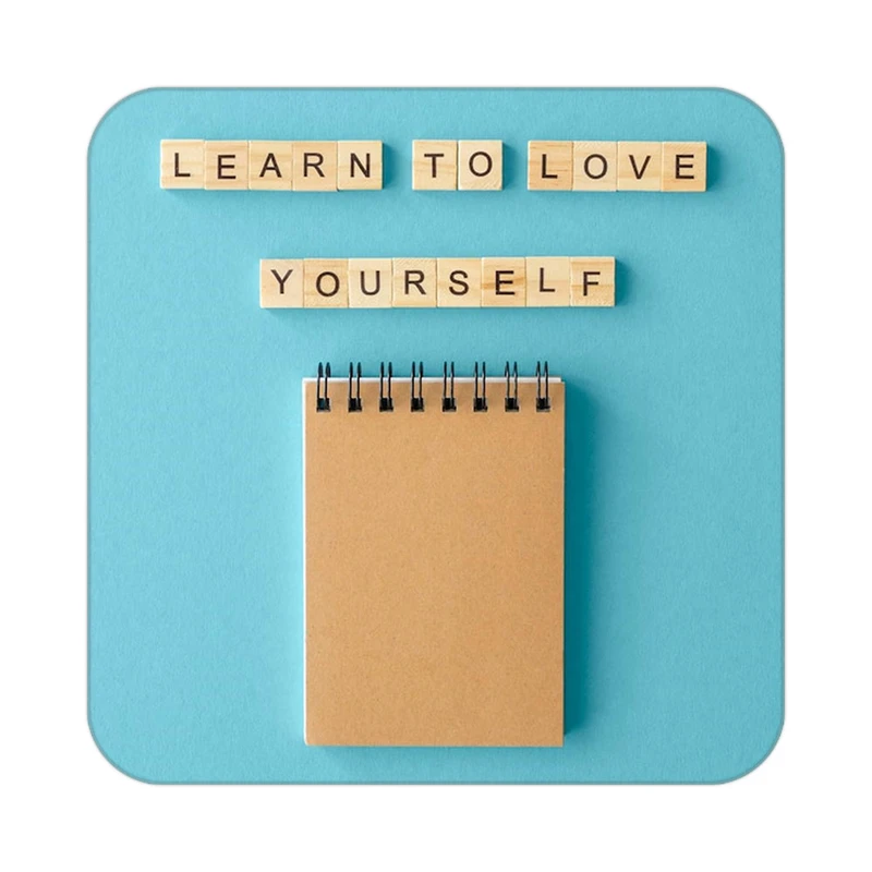 زیر لیوانی کاکتی طرح جملات انگیزشی و مثبت مدل mp24653