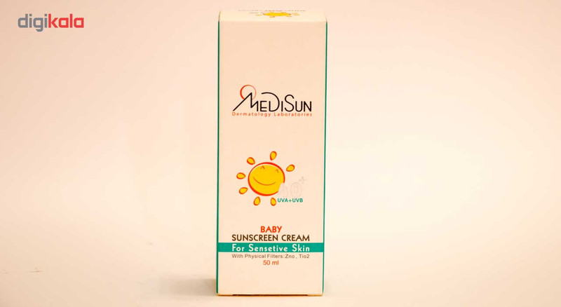 کرم ضد آفتاب کودک مدیسان مدل 02 حجم 50 میلی لیتر