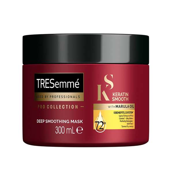ماسک مو ترزمی مدل KERATIN SMOOTH حجم 300 میلی لیتر