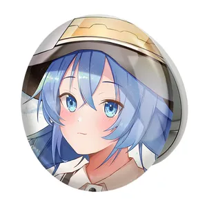 آینه جیبی خندالو طرح روکسی انیمه موشوکو تنسی مدل تاشو کد 24142 