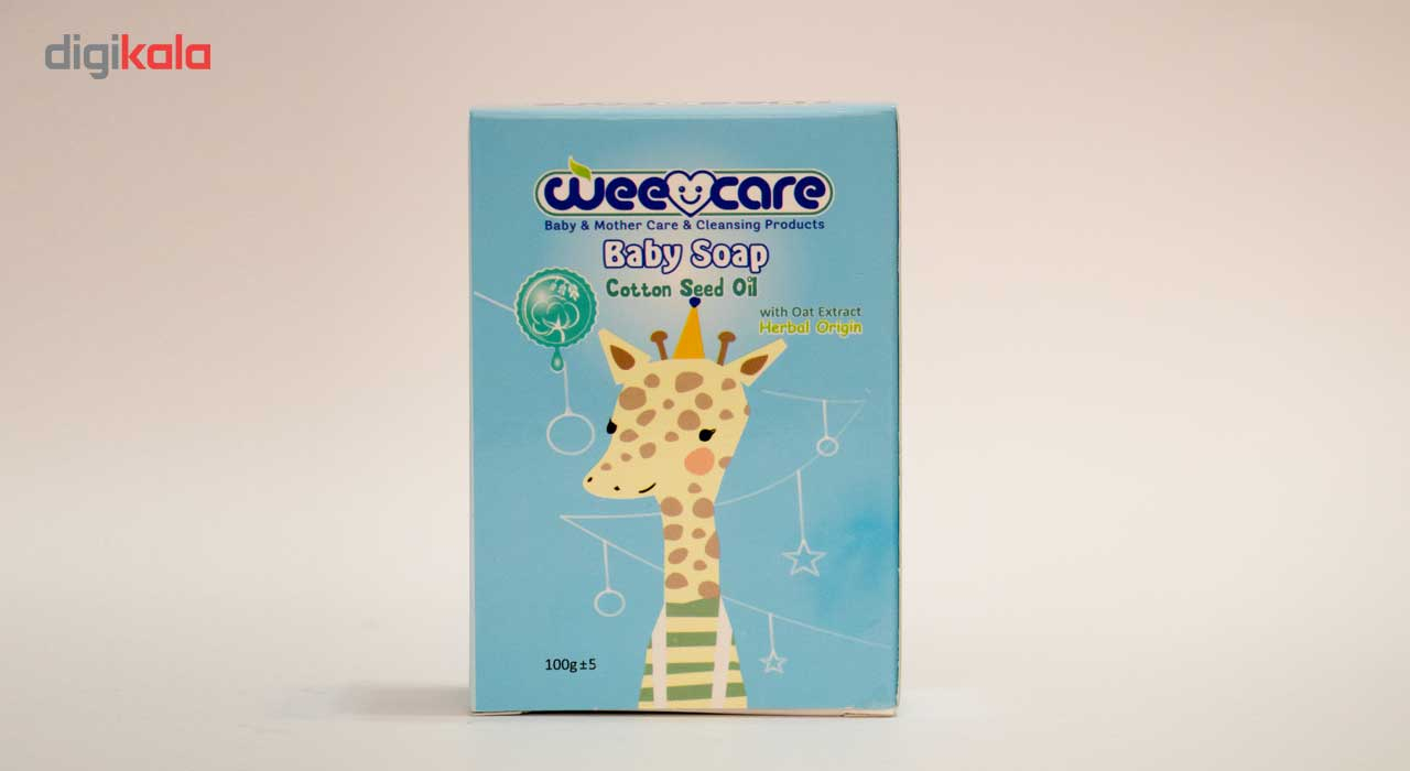 صابون بچه وی کر مدل Cotton Seed Oil مقدار 100 گرم