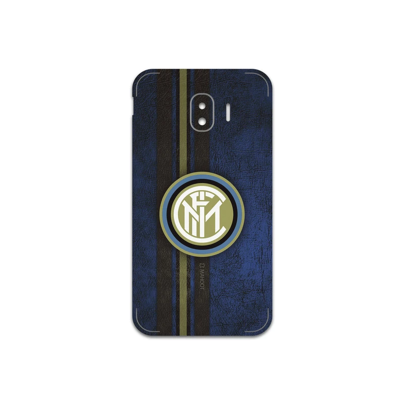 برچسب پوششی ماهوت مدل Inter-Milan-FC مناسب برای گوشی موبایل سامسونگ Galaxy J2 Pro 2018