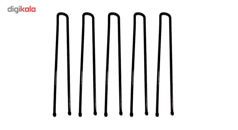 سنجاق مویی جعبه نارنجی مدل شینیون صاف بسته 500 گرمی