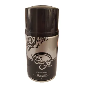  اسپری خوشبو کننده هوا گلوری مدل BLACK SX حجم 250 میلی لیتر