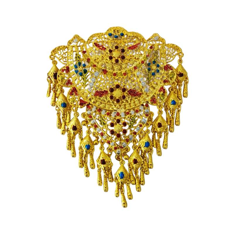 سنجاق سینه زنانه مدل خلیجی 876