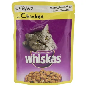 غذای گربه مدل WHISKAS وزن 90 گرم