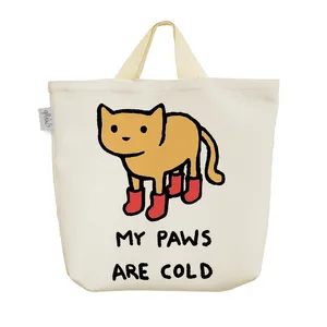 ساک خرید خندالو مدل گربه چکمه پوش کد 3067