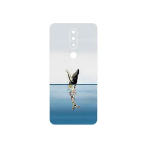 MAHOOT Collage of Sea Trash Cover Sticker for Nokia 5.1 Plus