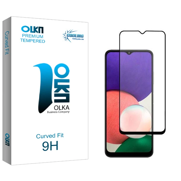 محافظ صفحه نمایش سرامیکی کولینگ مدل Olka مناسب برای گوشی موبایل سامسونگ Galaxy A22 5G