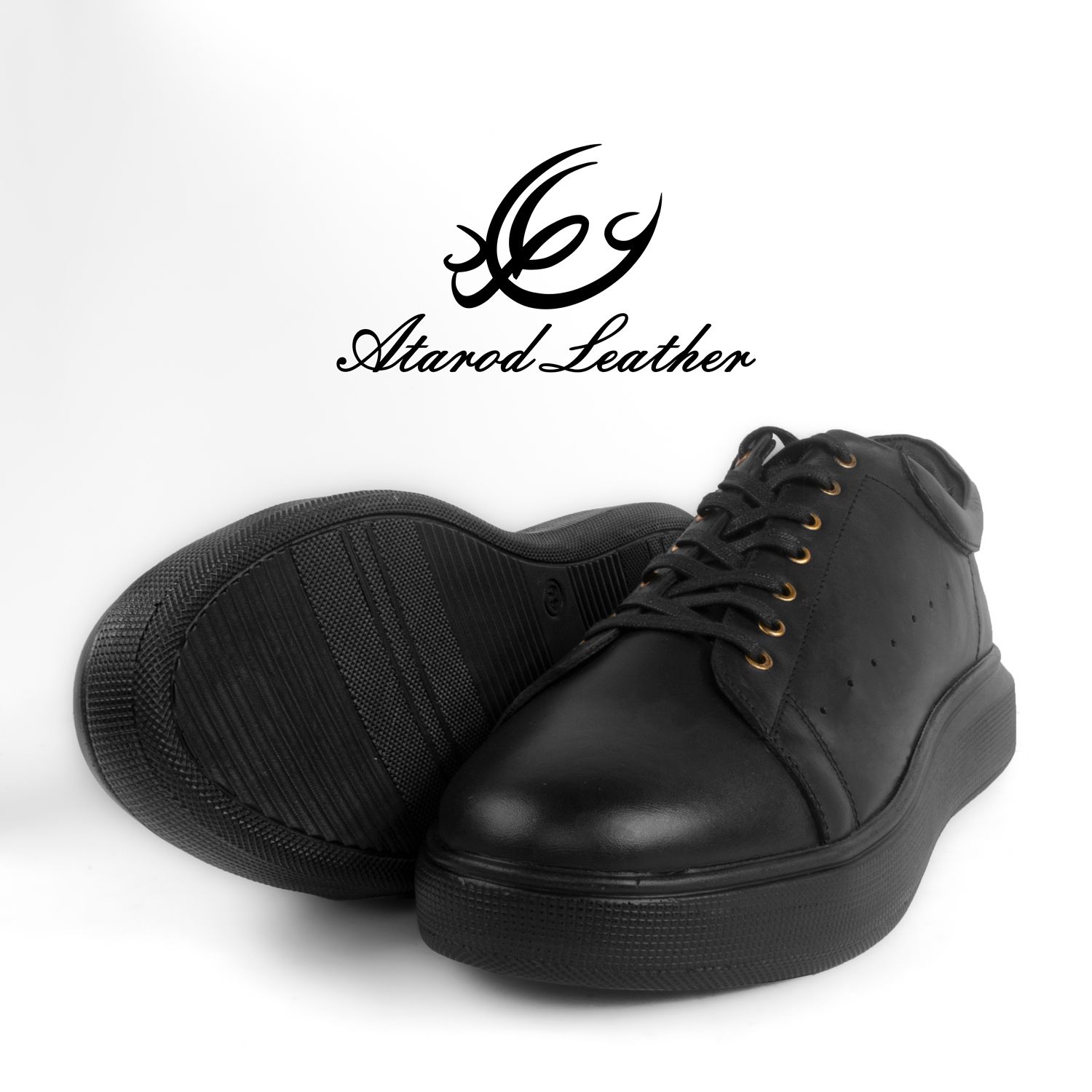 کفش روزمره مردانه چرم عطارد مدل چرم طبیعی کد SH60 -  - 8