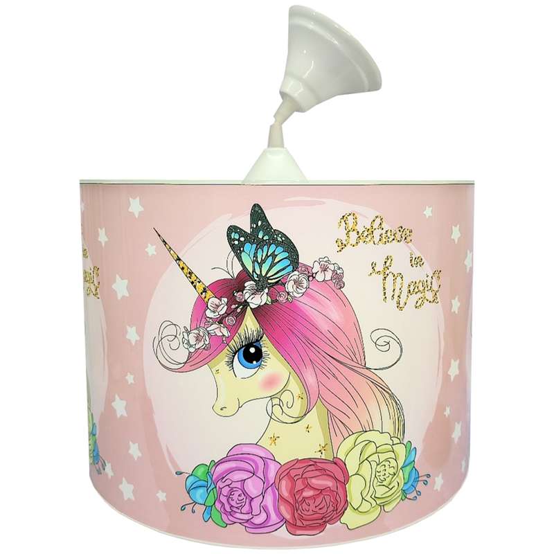 لوستر کودک مدل اسب تک شاخ