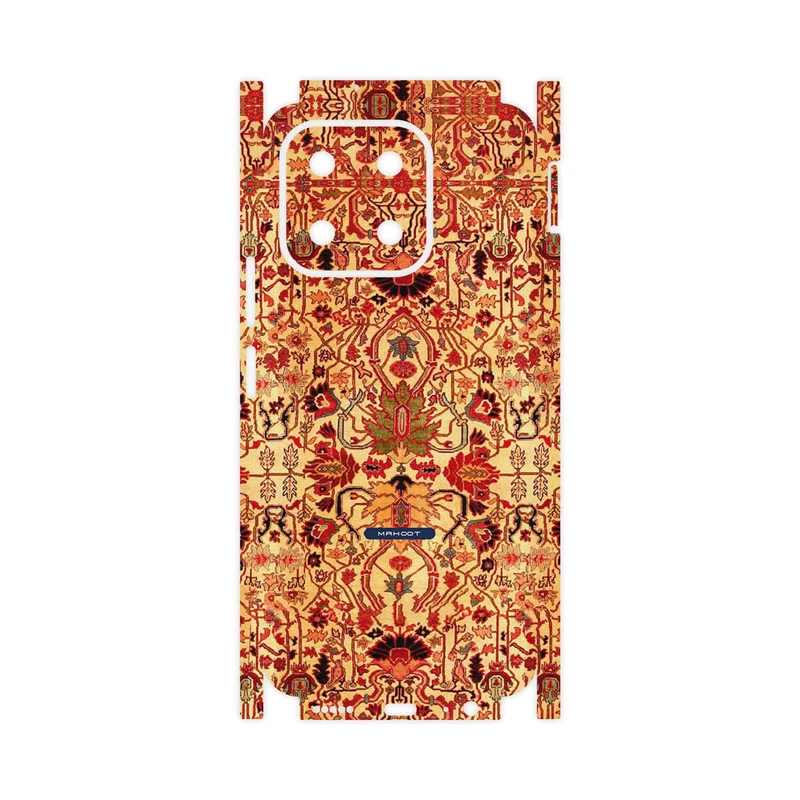 برچسب پوششی ماهوت مدل Persian_Carpet_Yellow-FullSkin مناسب برای گوشی موبایل آنر X6b