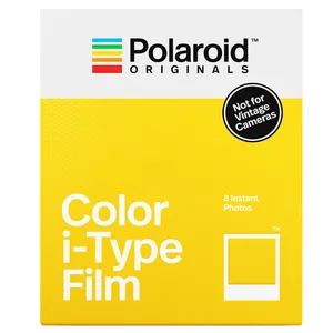 کاغذ چاپ سریع پولاروید مدل Color i-type بسته 8 عددی مخصوص دوربین Polaroid OneStep2