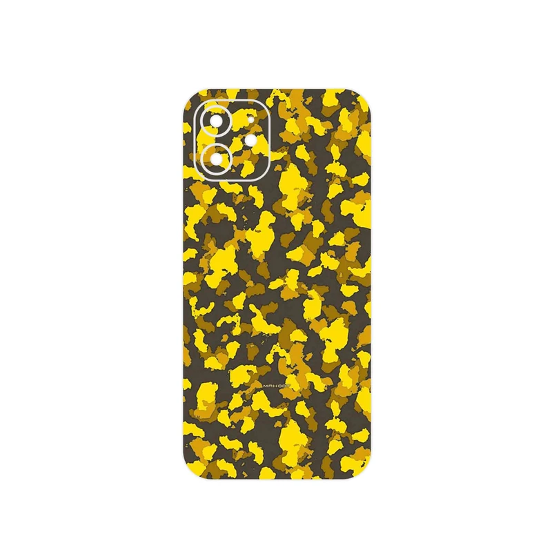 برچسب پوششی ماهوت مدل Yellow Infantry Army مناسب برای گوشی موبایل اپل iPhone 12