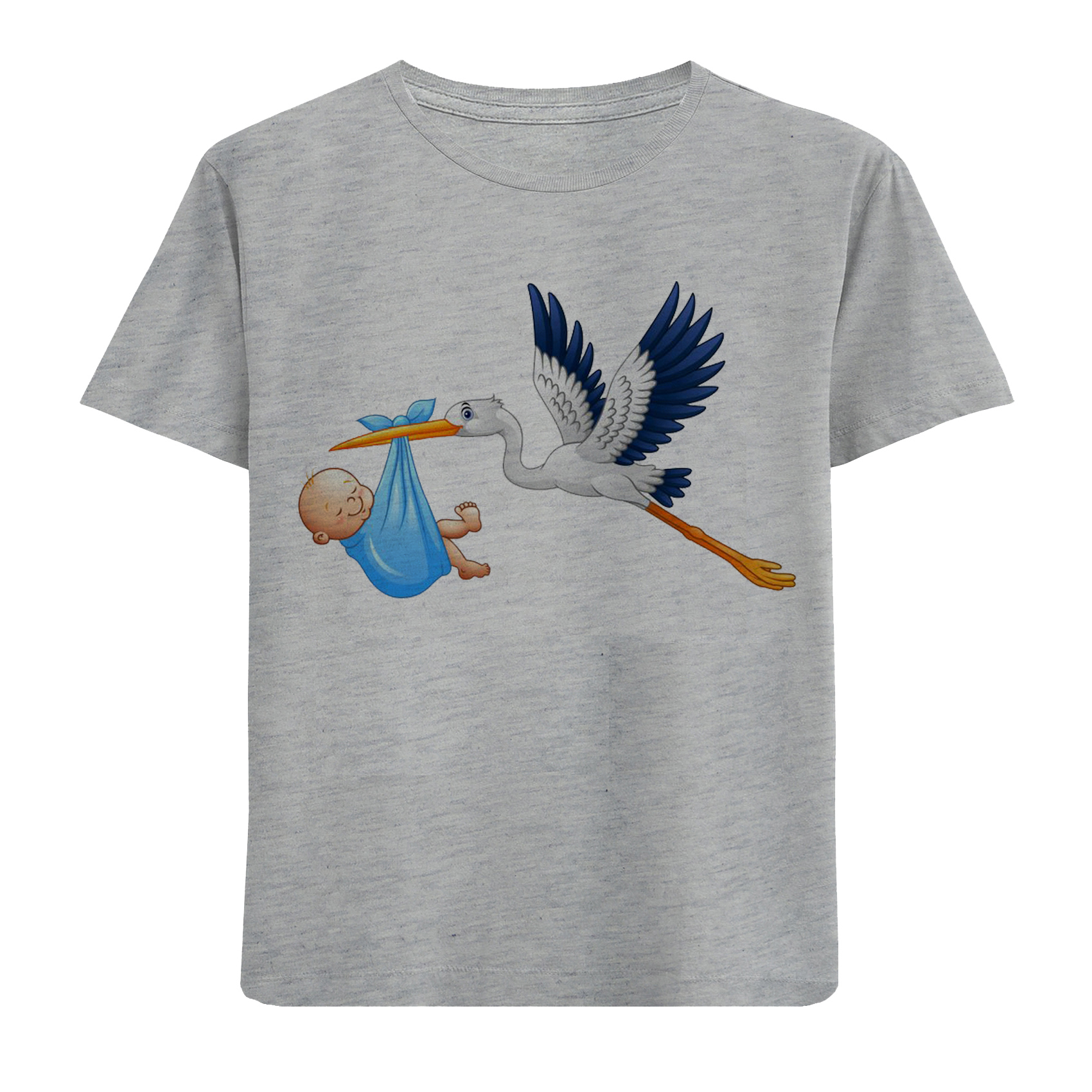 تی شرت دخترانه مدل پرنده و بچه M52