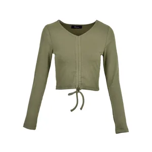 بلوز زنانه بادی اسپینر مدل 3245 کد 1 رنگ سبز