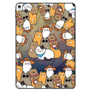 کاور مگافون طرح گربه مدل 7717 مناسب برای تبلت اپل ipad Pro 10.5 2017 