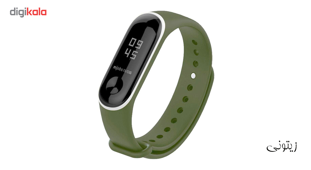 بند مچ بند هوشمند مدل Mi Band 3 Silicone بند مچ بند هوشمند مدل Mi Band 3 Silicone