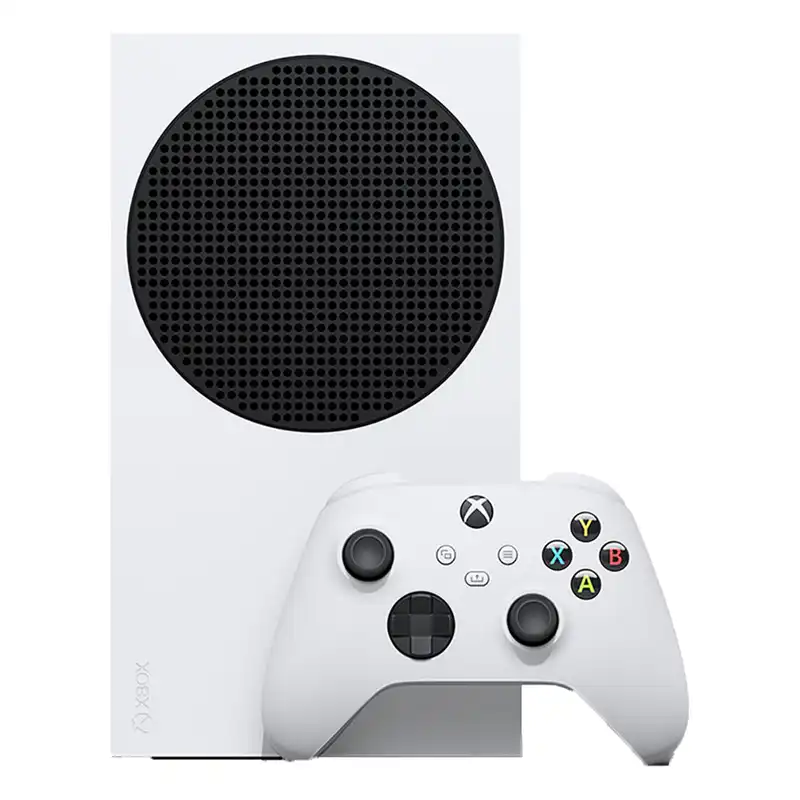 کنسول بازی مایکروسافت مدل XBOX SERIES S ظرفیت 512 گیگابایت به همراه کارت طلایی نصب بازی