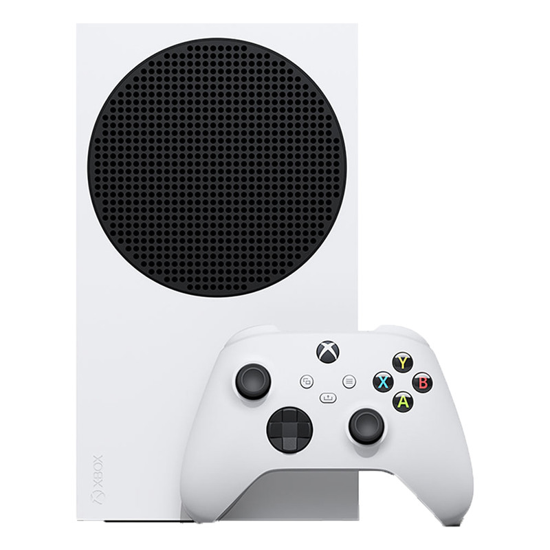 مجموعه کنسول بازی مایکروسافت مدل Xbox Series S ظرفیت 512 گیگابایت به همراه دسته اضافی و کارت طلایی نصب بازی
