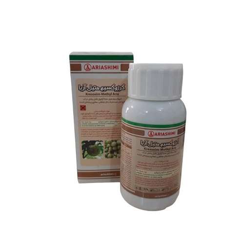 قارچ کش استروبی آریا شیمی مدل کرزوکسیم متیل وزن 100 گرم