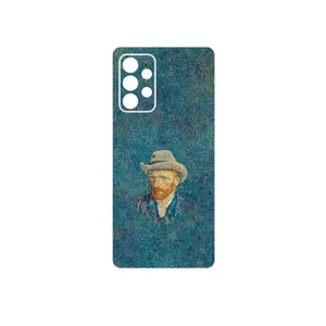MAHOOT Self portrait with a gray felt hat Cover Sticker for Samsung Galaxy A53 5G