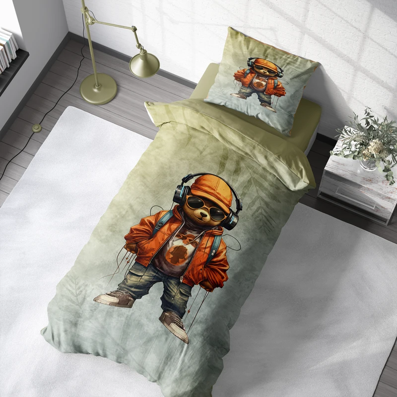 سرویس خواب 1 نفر 4 تکه مدل دیجیتال