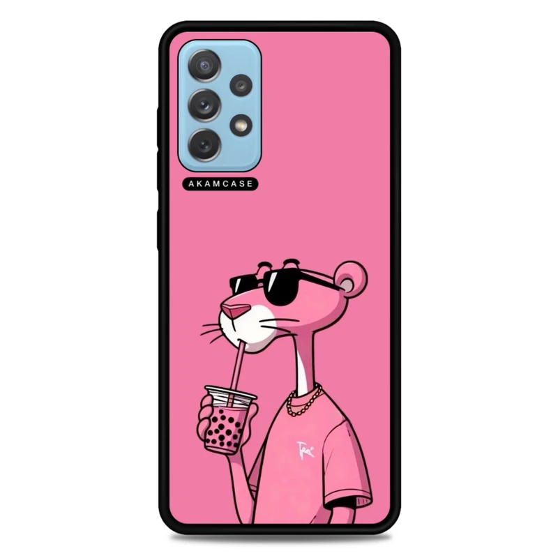 کاور آکام مدل AMC-WSGA72-PINK PANTHER12 مناسب برای گوشی موبایل سامسونگ Galaxy A72