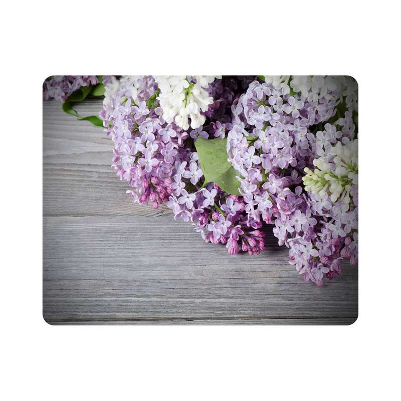 ماوس پد اطلس آبی طرح گل مدل T6787