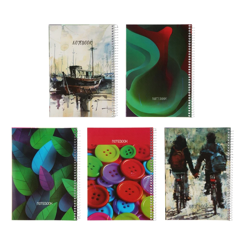 دفتر مشق 100 برگ مدل کلاسیک بسته 5 عددی