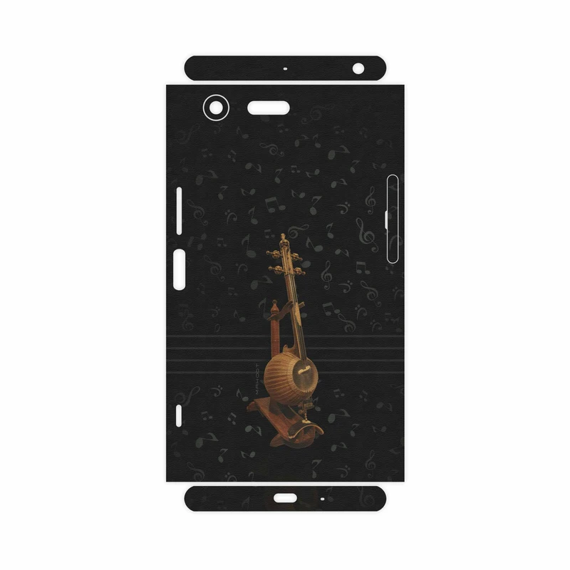 برچسب پوششی ماهوت مدل Persian Fiddle Instrument-FullSkin مناسب برای گوشی موبایل سونی Xperia XZ Premium