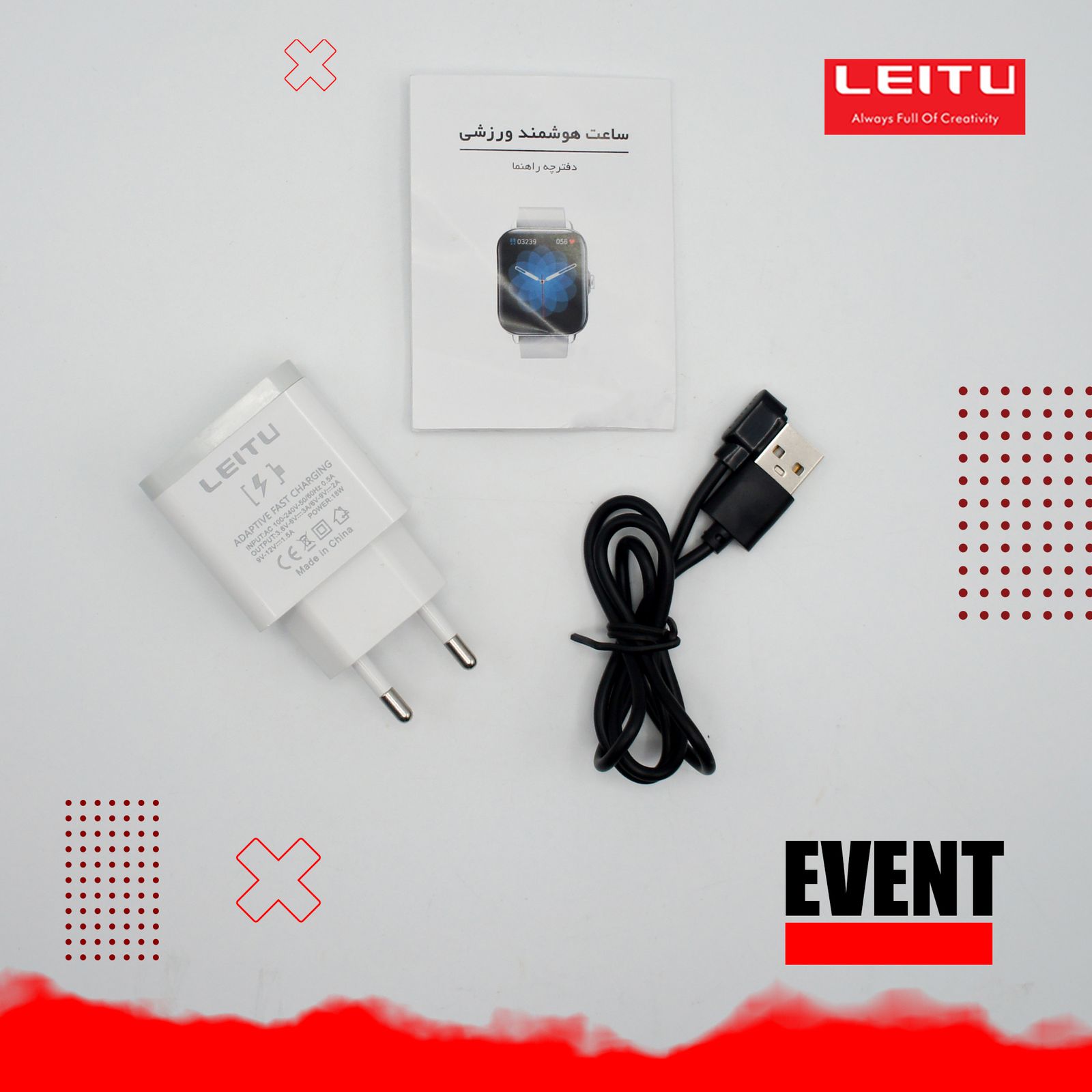 ساعت هوشمند لیتو مدل EVENT -  - 8