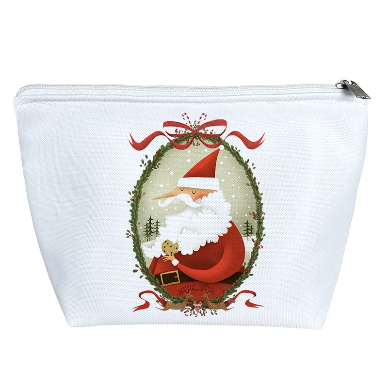 کیف لوازم آرایش دخترانه خندالو مدل کریسمس Christmas کد 2124