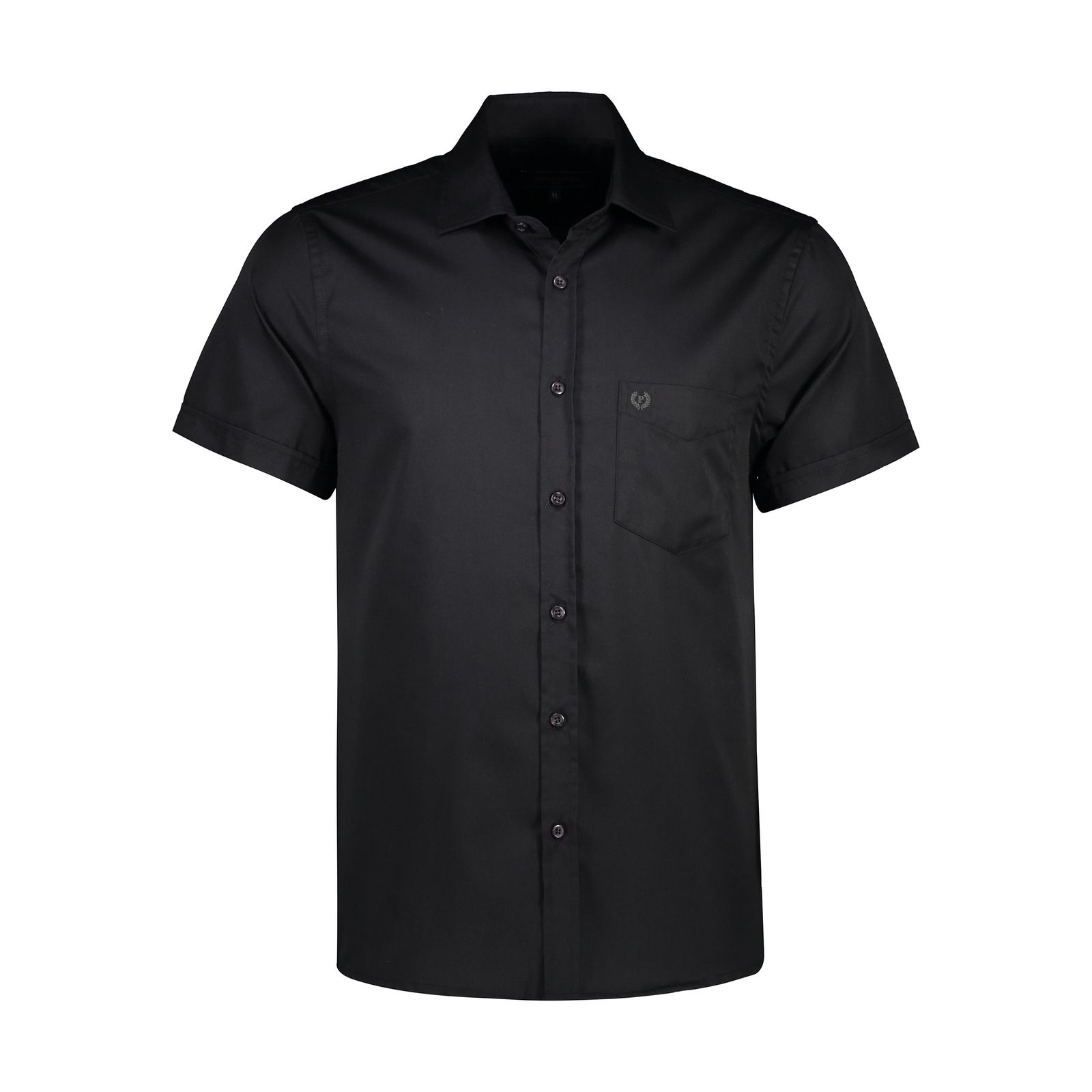 پیراهن آستین کوتاه مردانه پاتن جامه مدل 121721020101846 رنگ مشکی -  - 1