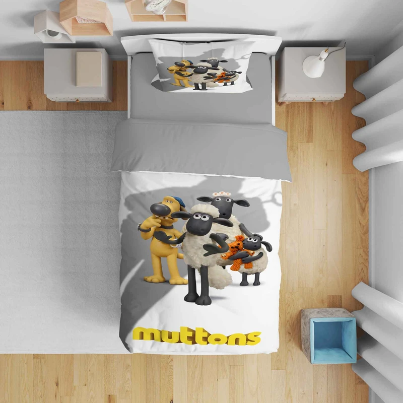 سرویس روتختی مدل بره ناقلا 5431 تک نفره 5 تکه