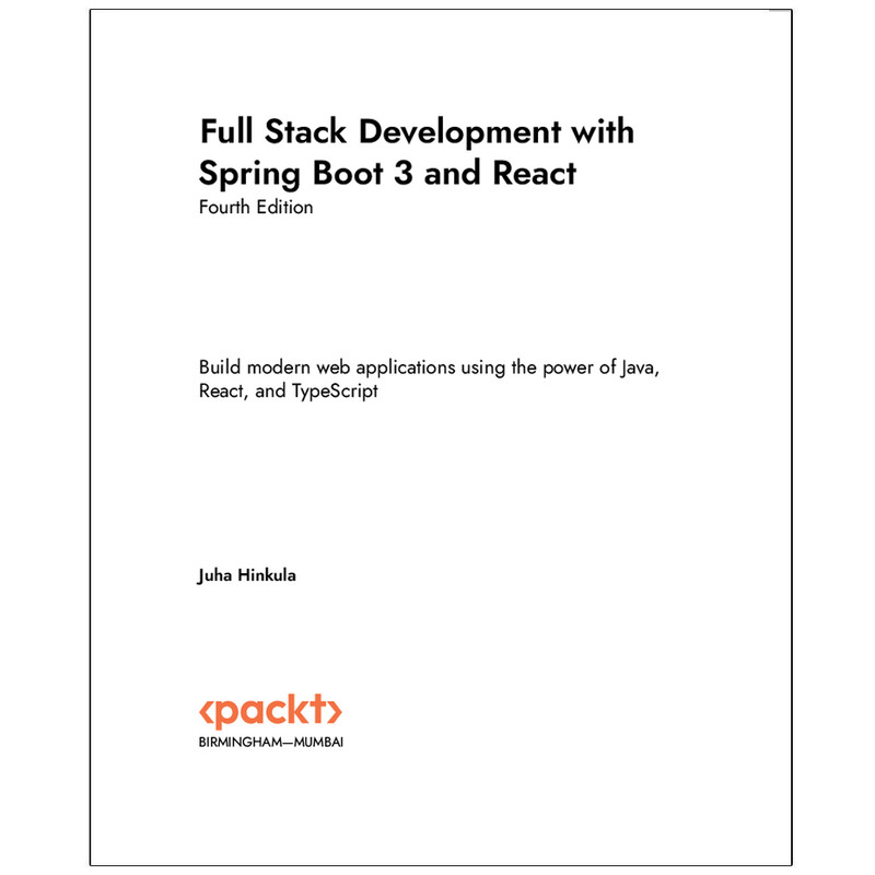 قیمت و خرید کتاب Full Stack Development with Spring Boot 3 and React ...