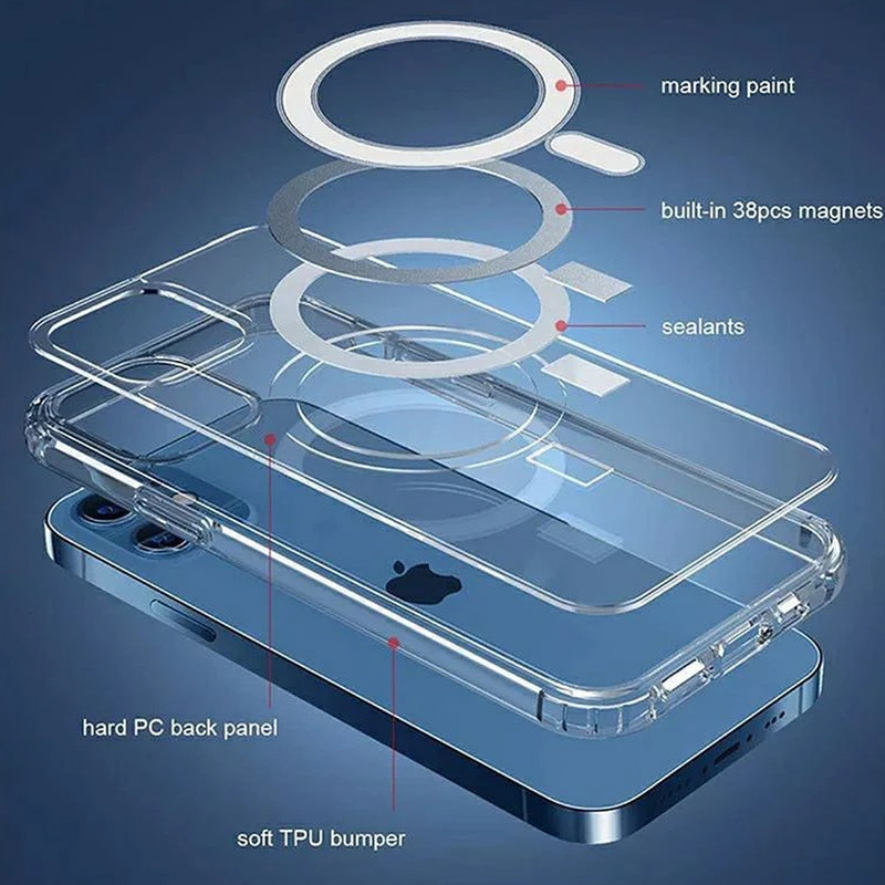 کاور رد قاب مدل SHFR مناسب برای گوشی موبایل اپل iPhone 16e
