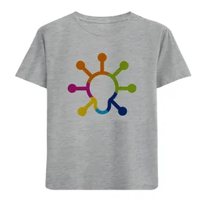 تی شرت آستین کوتاه بچگانه مدل لامپ D28