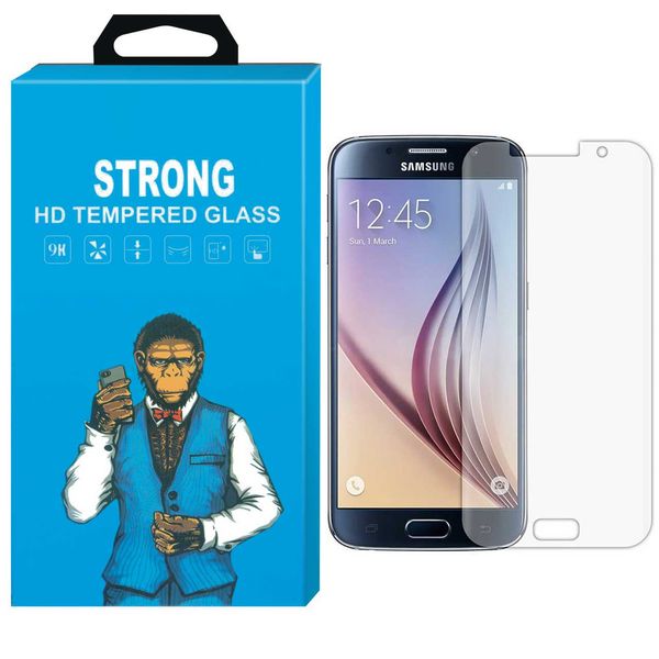محافظ صفحه نمایش تی پی یو مدل Strong Fullcover مناسب برای گوشی سامسونگ گلکسی S6 محافظ صفحه نمایش تی پی یو مدل Strong Fullcover مناسب برای گوشی سامسونگ گلکسی S6