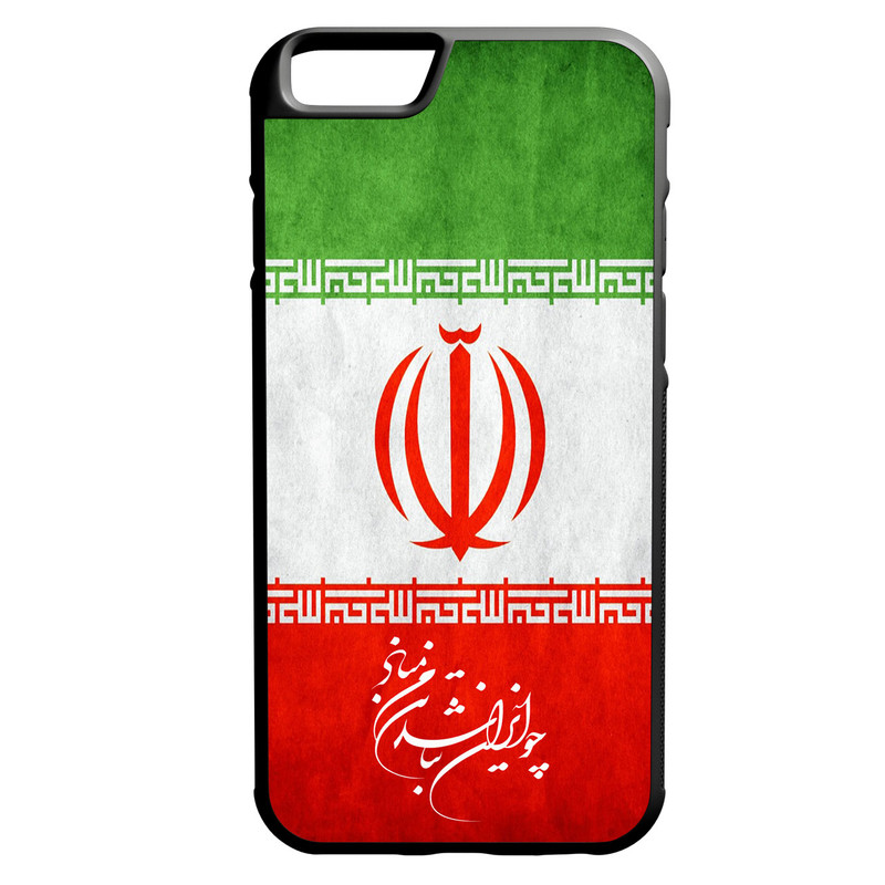 کاور طرح پرچم ایران مدل 047 مناسب برای گوشی موبایل اپل iphone 6/6s