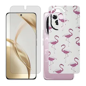 Glass Together model matte screen protector suitable for Honor 200 mobile phone with back cover sticker