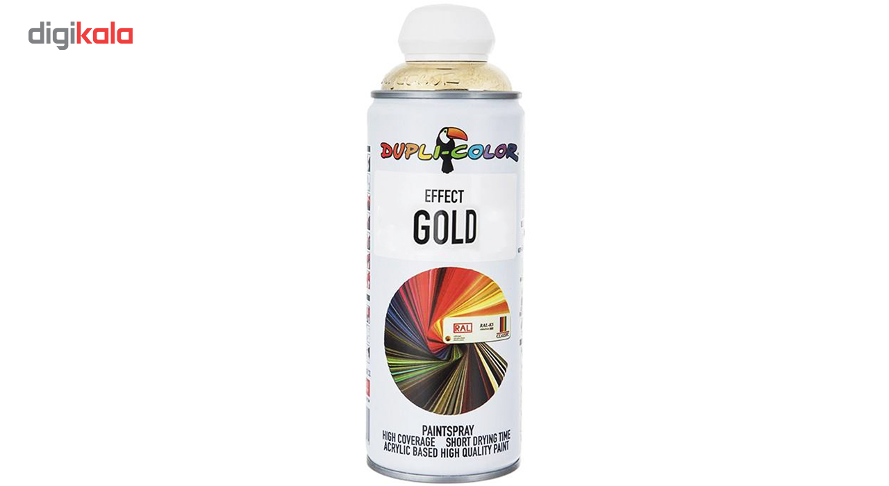 اسپری رنگ طلایی دوپلی کالر مدل GOLD EFFECT حجم 400 میلی لیتر