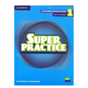 کتاب  Super Minds 2nd Edition 1 Super Practice Book اثر Emma Szlachta and Garan Holcombe انتشارات الوندپویان