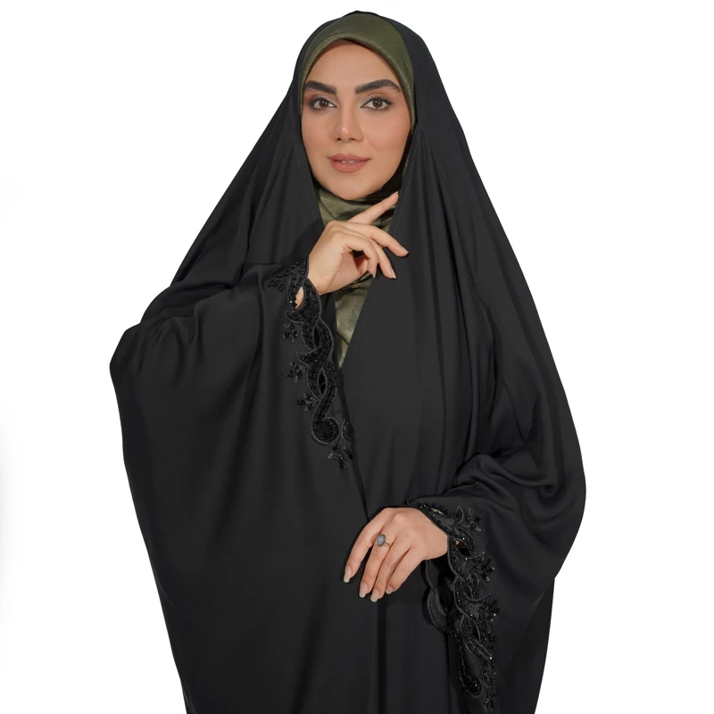 عکس شماره 2 : چادر عبایی مدل مونا کد 890
