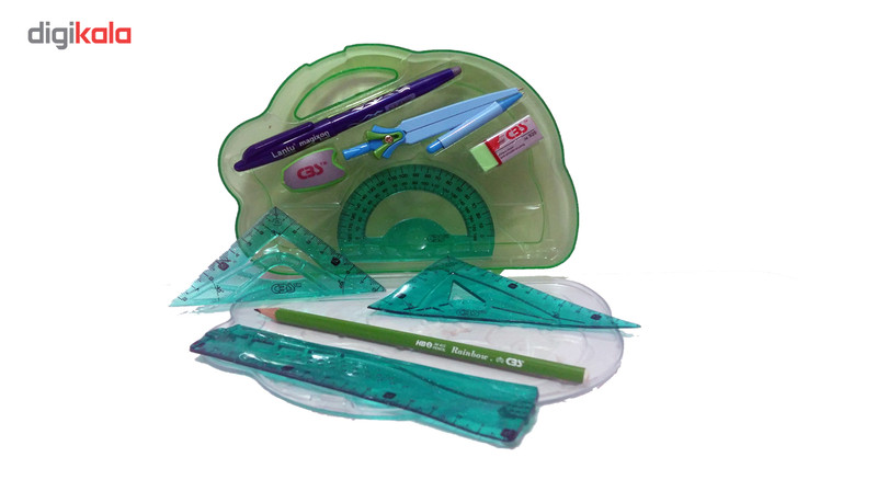 ست پرگار و خط کش سی بی اس مدل JM930 ست پرگار و خط کش سی بی اس مدل JM930